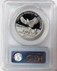 2000 W Proof Platinum  100 American Eagle 1 Oz Statue Of Liberty Pcgs Pr 70 Dcam