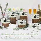 12 Pack Disposable Cameras For Wedding Bulk  Watercolor Eucalyptus Single-use   