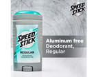 Speed Stick Deodorant For Men  Aluminum Free  Regular - 3 Ounce  4 Pack 
