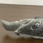 Inuit Eskimo Stone Carving Fish Art Sculpture 7 1 4    Signed Lucy
