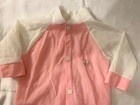 Vintage Baby Girl   Doll Pink Sleeper Usa 3-6 M