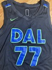Alternate Black Dallas Mavericks Luka Doncic Replica Jersey  77 Size 48