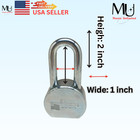 Heavy Duty Brand New American Padlock A703ka With 2 Keys Weight 1 6 Lb