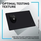 Logitech G G440 Hard Gaming Mouse Pad  Optimised For Gaming Sensors  Low Surface