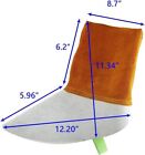 Leather Welding Spats Heat And Abrasion Resistant Welding Gaiter Foot Protection