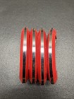 Lot Of 4 Vintage 1940 s Art Deco Red Hoosier Cabinet Handle Door Drawer Pulls