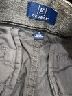 Men   s Gray George Below The Knee Cargo Shorts 32 Nwt 