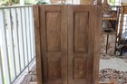 Antique 19th Century- Swinging Saloon Doors Original Frame Architectural Salvage