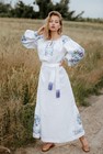 Woman Vyshyvanka Ukrainian Embroidered Dress Embroidery Clothers Xs-xxxl 