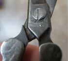 Antique Folding 1872 Patented Travel   Sewing Scissors  150 Plus Years Old Now 