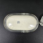 Vintage Apple Original Oem Wired Usb Pro Model Mouse For Mac Clear M5769 Tested