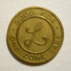 Lincoln Coach Lines  jeannette  Pennsylvania  Transit Token - Pa485a