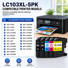 Lc103   Lc103xl Ink Cartridges Compatible For Brother Dcp-j132w Dcp-j152w