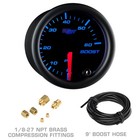 Glowshift Dual Pillar Pod W B7 Boost Pyro Egt Gauges For 94-97 Dodge Ram Cummins