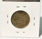 Vintage Brass Parking Token Antique Ford Car American Eagle