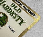 Old Hardesty Kentucky Straight Bourbon Whiskey Label - Kentucky