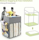 Baby Diaper Caddy Organizer Nursery Storage Hanging Crib Changing Essentials 