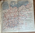 Vintage German Auto Travel Maps 1930s Germany Road Atlas Touring Maps- Complete