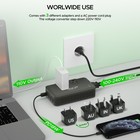 220v To 110v International Voltage Converter with Uk au us eu Travel Adapter