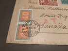 Stamps Switzerland Use On Cover Cencor  O A T  28 May 1945   305-2  297 Etc  war 