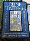 Vintage Witches Runes Silver Ravenwolf Nigel Jackson Book   Cards Complete