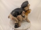 Vintage Rare Makin  Bacon Miss Piggy Biker Piggy Bank  11  Tall 12  Long