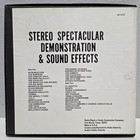 Stereo Spectacular Demonstration   Sound Effects Reel Tape 7 5 Ips 4 Track