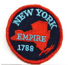 Vintage New York Empire State Jacket Patch Established 1788 Travel Souvenir