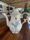Vintage Hand Painted Moriage Dragonware Tea Set  Lusterware  Raised Design Jap 