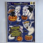 Vintage Halloween Window Classic Clings Lot 5 Morehead Made In Usa 2002  As-is 