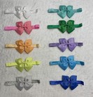 72 Pcs Mix Lot Kid Girl Baby Toddler Bow Headband Hair Band Headwear 7 Style