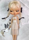 Custom Handmade Blythe Doll Blonde Wig Hair Outfits Tan Skin Girl 1 6 Bjd Dolls