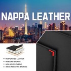 Jeep Wrangler Unlimited 09-22 Premium Nappa Leather Sport Seat Covers Black Red