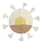     crane Sunshine Decorative Round Baby Pillow-nursery toddler Rooms 12 X 12 nwt