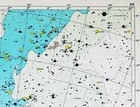1962 Becvar Star Map Xiv Astronomy South Sky Chart Vela Centaurus - Milky Way