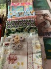 100  Quilting Cotton  Over Ten Yards Plus Pattern  Bobbins