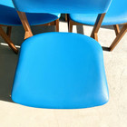 3 Mid Century Danish Modern Dining Chair Benny Linden Solid Teak Chairs Mcm