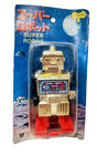 Vintage Japan Super Robot Windup Rare Gold Version