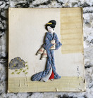 Vintage Japanese Geisha Kimono 3d Art Wear