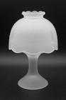 Vintage Westmorland White Satin Frosted Glass Fairy Lamp