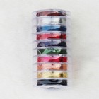 10 Rolls Tarnish Resistant Wire Colored For Jewelry Making Kit Craft Beading