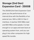 Framework 250gb Expansion Card