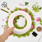 8in Craft Foam Wreath Forms Diy Round Polystyrene Rings For Christmas 1-pack