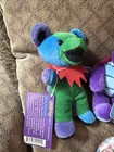 Liquid Blue Grateful Dead Bears Purple Turtle Nwt Vtg 1990   s Lit Of 7 Plush New