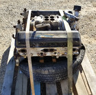 1966 327 V8 Long Block 275hp 2-bolt Main 4bbl Intake Chevy Engine - Freshwater