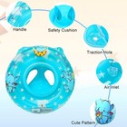 Infant Pool Float  Baby Swimming Ring With Toddler Seat Boat   Double Handle  Ch