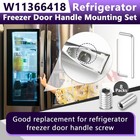8 Packs W11366418 Refrigerator Freezer Door Handle Mounting 18 Pack  8-pack 