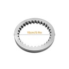 19 Pcs Extra Clutch Plates Friction Steel Kit For Harley Twin Cam Touring 99-17