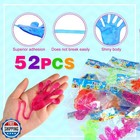 52 Pcs Sticky Hands  Party Favors For Kids 4-8 8-12 Goodie Bag Stuffers Treas
