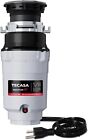 Tecasa Anti-jam 1 2 Hp Garbage Disposal Food Waste Disposer Continuous Feed New